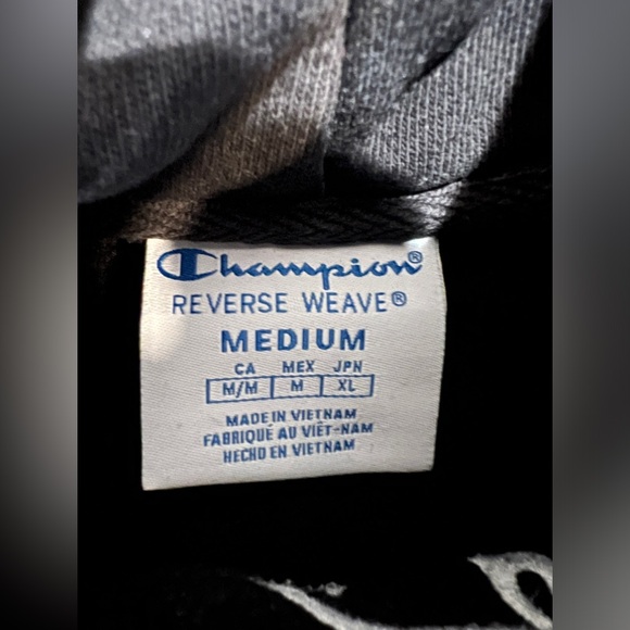 Champion Black Colorful Sweatshirt - Picture 6 of 10